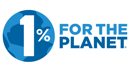 One percent for the planet logo